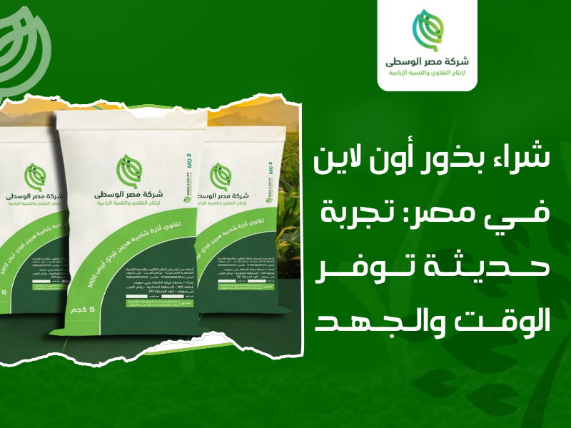 شراء بذور أون لاين مصر