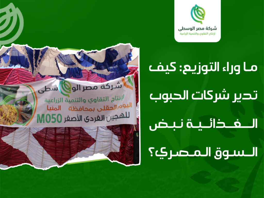 شركات توزيع حبوب غذائية في مصر